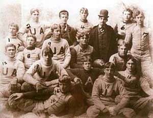 Team photo of the 1892 squad.
