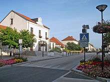 The Town Hall and Highway D906