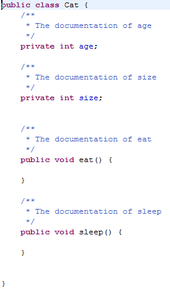 The code generated