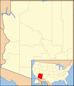 Arizona is a southwestern U.S. state. The park is in the northeastern part of the state.