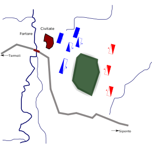 Simple military map