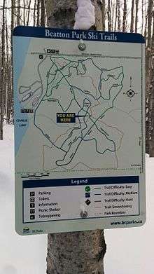 Beatton Provincial Park Trail Map