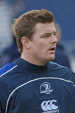 Former Irish rugby union player, Brain O'Driscoll