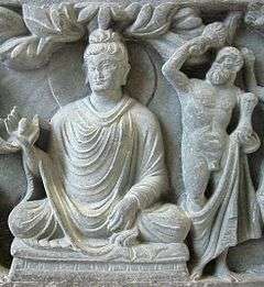Vajrapani-Heracles as the protector of the Buddha, 2nd century from Gandhara