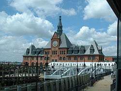 Jersey City Central Railroad Terminal