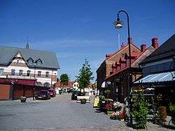 The municipality centre Hörby