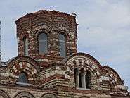 Exterior picture of the dome of Church of Christ Pantocrator in Nesebar
