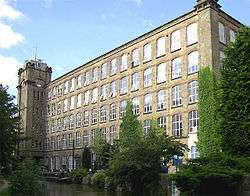 Clarence Mill, and the Macclesfield Canal