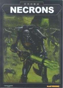 Necron from the Warhammer 40,000 universe.