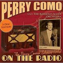 Como-On the Radio 1943 cover