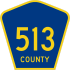 County Route 513  marker