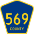 County Route 569  marker