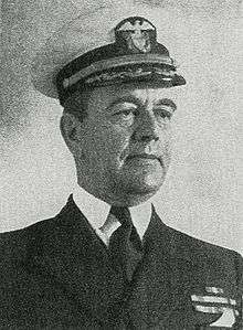 Black-and-white picture of United States Naval Captain Dudley Newcomb Carpenter, MD