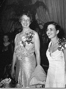 Doris Fleeson with Eleanor Roosevelt