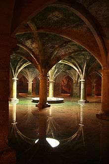 Portuguese cistern El Jadida in Morocco.
