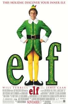 Elf theatrical release poster