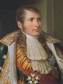 Painting of Eugène de Beauharnais, Viceroy of Italy in court costume