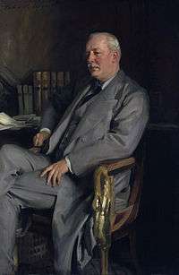 Lord Cromer, chairman of the House of Lords Select Committee (painting by John Singer Sargent)