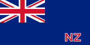 The flag of New Zealand, 1867–1869.