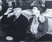 Franklin and Eleanor Roosevelt, November 1935