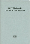 New Zealand Certificate of Identity cover