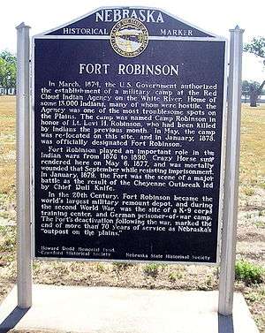 Fort Robinson and Red Cloud Agency