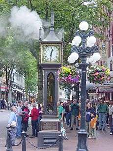 The Gastown Steam Clock