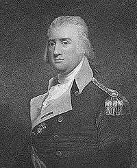 Print of middle aged Samuel Smith in a general's uniform