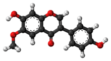 Glycitein molecule