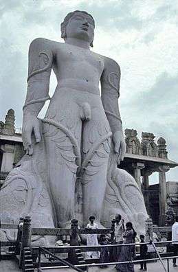 Bahubali statue in Sharavanabelogola