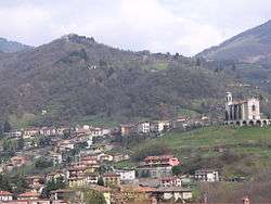 A mountainous village.