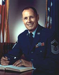 Chief Master Sergeant of the Air Force Donald L. Harlow