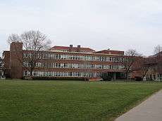 Hinds Hall, location of the Syracuse University School of Information Studies