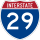 Interstate 29 marker