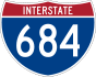 Interstate 684 marker