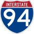 Interstate 94 marker