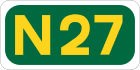 N27 road shield}}