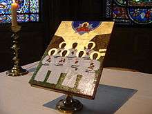 Icon of the Melanesian Martyrs at Canterbury Cathedral