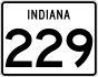 State Road 229 marker