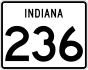 State Road 236 marker