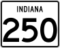 State Road 250 marker