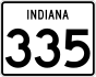 State Road 335 marker