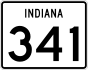 State Road 341 marker