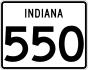 State Road 550 marker