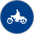 Italian traffic signs - motopista (1959).svg