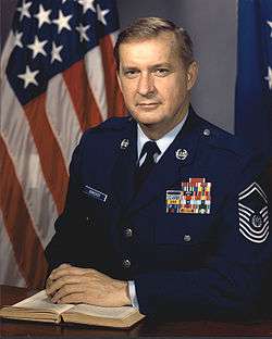 Chief Master Sergeant of the Air Force James C. Binnicker