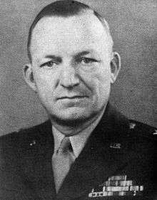 Head and shoulders of man in military uniform