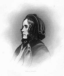 Engraving of Jane Pierce