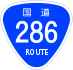 National Route 286 shield