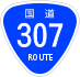 National Route 307 shield